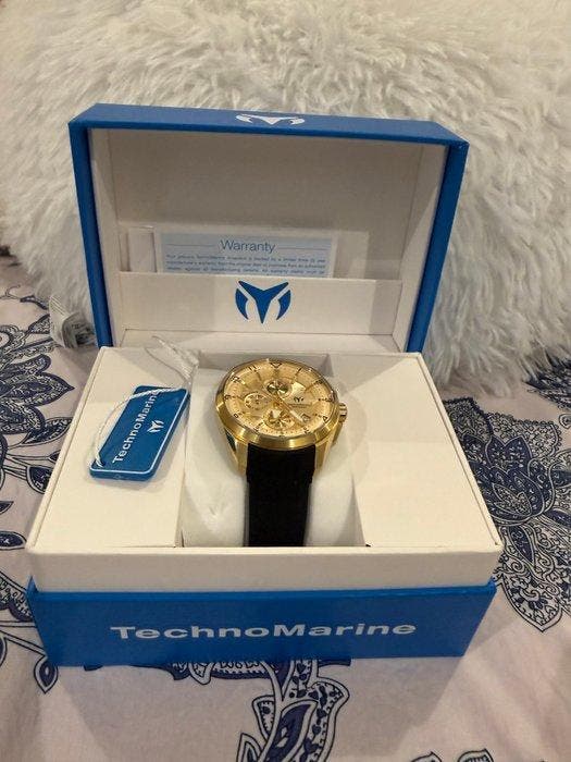 TechnoMarine - Unknown - Zonder minimumprijs - TM-318132GP -, Handtassen en Accessoires, Horloges | Heren