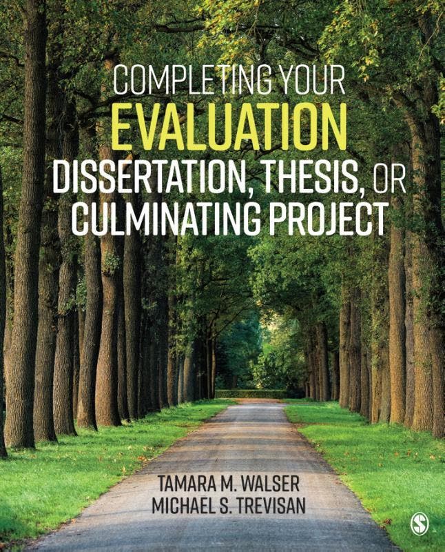 Completing Your Evaluation Dissertation, Thesis, Or Culminat, Boeken, Overige Boeken, Nieuw, Verzenden