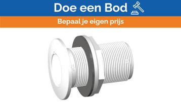Bieden: Trudesign 19mm Marine Tru-Hull Skin Fitting - 1289B, Watersport en Boten, Ophalen of Verzenden, Nieuw