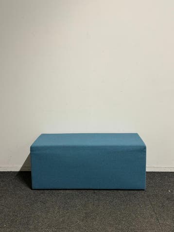 Rohde & Grahl - Poef - 110x45x45cm - Blauw, Vergader- of Presentatieruimte, Ophalen of Verzenden, Gebruikt, Stoel