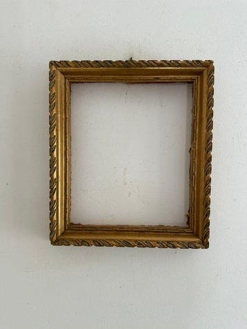 Lijst - Hout, bladgoud - lijst blad oror