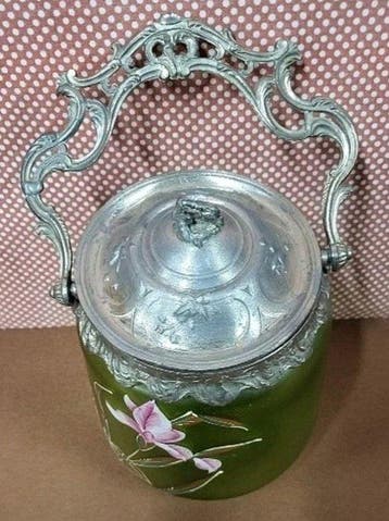 François-Théodore Legras - Vase à offrandes - Verre - Legras