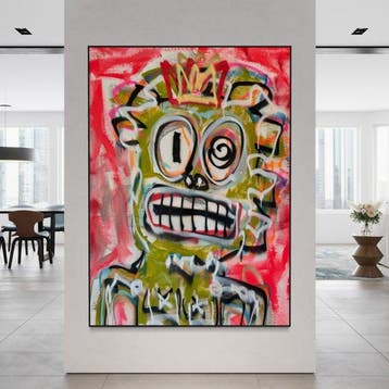 Timo Wedell - Courageous Crowned Face - XXL - Hommage