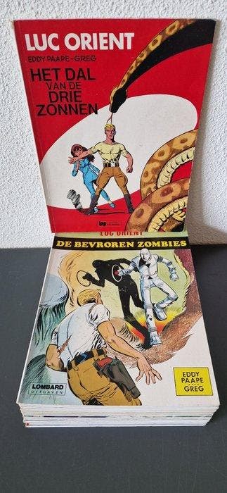Bernard Prince, Luc Orient 1 t/m 18 - opeenvolgende reeks SC, Boeken, Nieuw