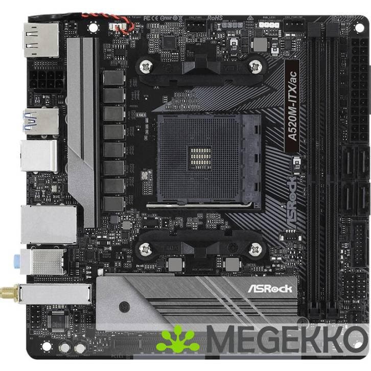 Asrock A520M-ITX/AC, Computers en Software, Overige Computers en Software, Nieuw, Verzenden