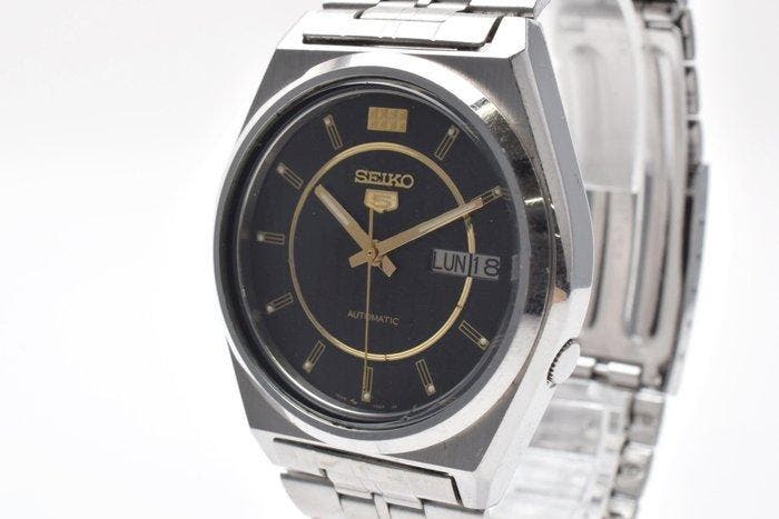 Seiko - Seiko 5 Automatic Day-Date - Zonder minimumprijs -, Handtassen en Accessoires, Horloges | Antiek