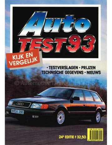 1993 AUTOTEST JAARBOEK NEDERLANDS, Boeken, Ophalen of Verzenden, Nieuw