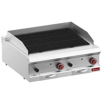 Lavasteengrill | OPTIMA 700 | Gas | Oppervlak 704x475, Verzenden, Nieuw in verpakking
