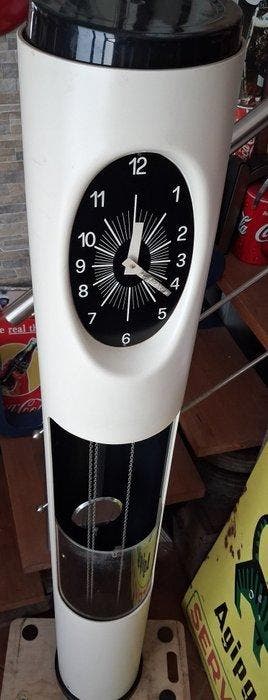 Horloge de parquet - Moderne du milieu de siècle Plastique,