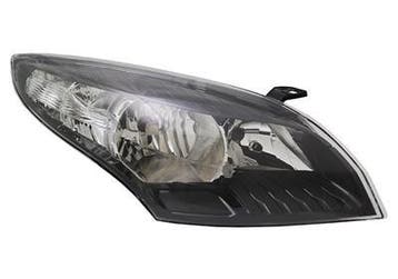Renault Megane 2009-2012 Zwart Koplamp Rechts (Koplampen), Verzenden, Nieuw, Renault