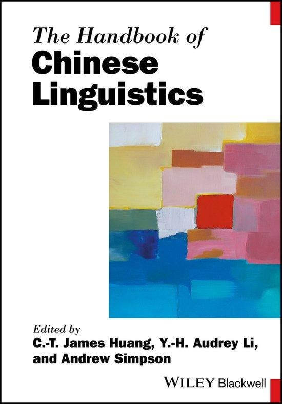 The Handbook of Chinese Linguistics 9781119457077 CTJ Huang, Boeken, Taal | Engels, Zo goed als nieuw, Verzenden