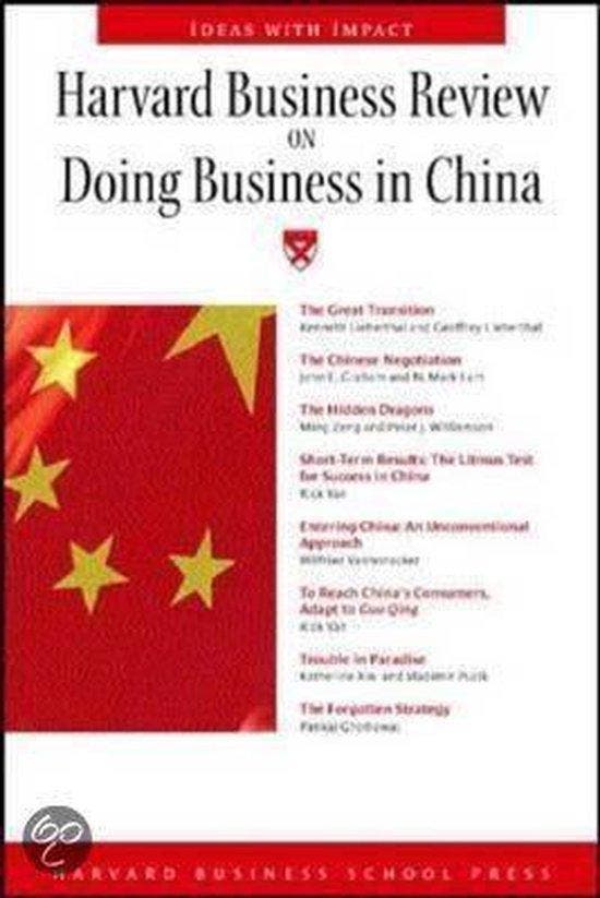 Harvard Business Review: Doing Business In China, Boeken, Taal | Engels, Gelezen, Verzenden