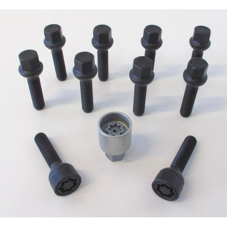 H&R Wielboutenset bolkonisch R12 M12x1.50 - Lengte 50mm - Zw, Autos : Pièces & Accessoires, Suspension & Châssis, Envoi