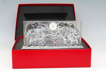 Pendule - Kristal - 1990-2000 - Pendel Baccarat Africa