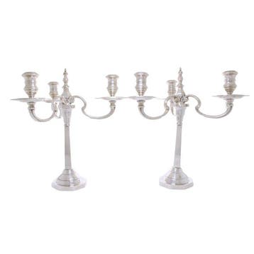 Harrods + A Taite & Sons Ltd - Candélabre - Argent 925 -