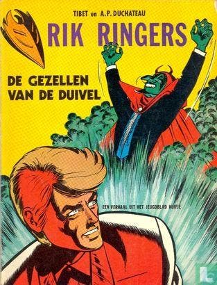 Rik Ringers - De gezellen van de duivel - 1971, Livres, BD, Envoi