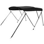 Biminitop 3 Boog 180-200cm Breed Zwart, Ophalen of Verzenden, Nieuw