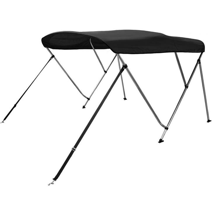 Biminitop 3 Boog 180-200cm Breed Zwart, Watersport en Boten, Accessoires en Onderhoud, Nieuw, Ophalen of Verzenden
