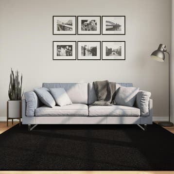 vidaXL Vloerkleed HUARTE laagpolig zacht wasbaar 200x200 cm, Verzenden, Nieuw