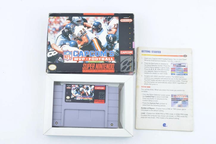 Capcoms MVP Football (NTSC) [Super Nintendo], Consoles de jeu & Jeux vidéo, Jeux | Nintendo Super NES, Envoi