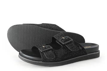 Mexx Slippers in maat 40 Zwart, Kleding | Dames, Slippers, Mexx, Verzenden, Zwart