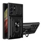 Samsung Galaxy A72 - Card Slot Hoesje met Kickstand en, Verzenden, Nieuw