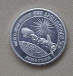 Gevlogen medaillon bevat metaal van Apollo en Soyuz,, Antiek en Kunst