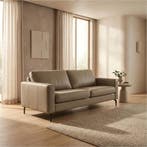 Leren bank Match - 2,5 zits - Toledo Mocca (taupe/bruin) -, 150 tot 200 cm, Nieuw, Ophalen of Verzenden, Modern