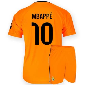 Mbappe Real Madrid Voetbaltenue Uit - 2024-2025 - Kind, Verzenden, Bal