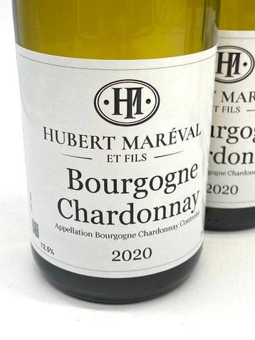 2020 Hubert Maréval Bourgogne Chardonnay - Bourgogne - 6, Nieuw