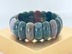 Moosachat stretch-armband- 74 g, Verzamelen, Mineralen en Fossielen