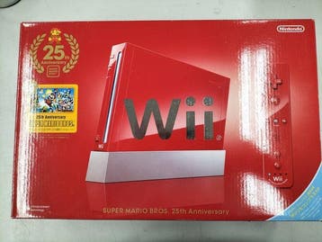 Nintendo - Wii - Super Mario Bros 25th Anniversary Red, Games en Spelcomputers, Nieuw
