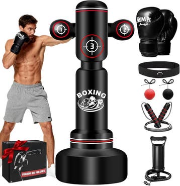 Bokszak 178cm | -29% Retour Deal | Alles-in-een set, Verzenden, Nieuw, Bokszak