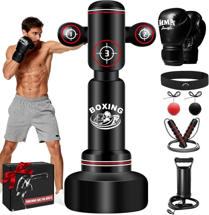 Bokszak 178cm | -29% Retour Deal | Alles-in-een set, Sport en Fitness, Boksen, Bokszak, Nieuw, Verzenden