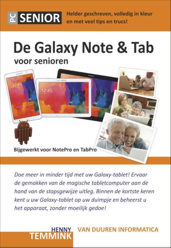 Samsung Galaxy Note en Tab / Voor senioren / PCSenior, Livres, Informatique & Ordinateur, Envoi