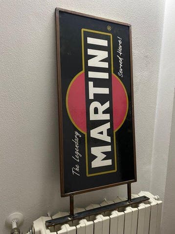 martini - Wandbord - IJzer