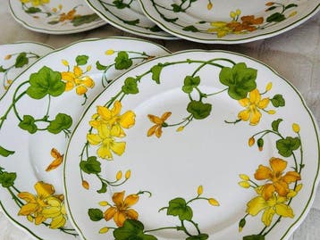 Villeroy & Boch - Schotel (6) - Geranium - Porselein