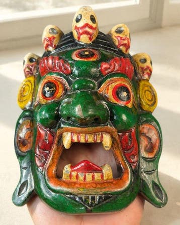 Mask - Nepal - 1980-1990 - Mahakala beschermmasker