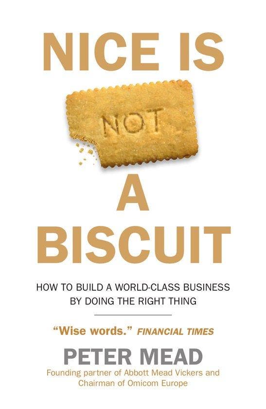 Nice is Not a Biscuit 9780715655092 Peter Mead, Boeken, Taal | Engels, Gelezen, Verzenden