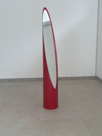 Spiegel- Nagel / Lippenstift - Hout, PVC