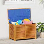 vidaXL Tuinbox met jaloezieën 90x50x56 cm massief acaciahout, Verzenden