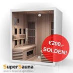 PROMOTIES : INFRAROOD Sauna / Sauna  SuperSauna®, Verzenden, Nieuw, Infrarood, Complete sauna