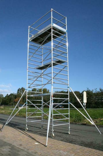 Rolsteiger vanaf € 1199,- / Steigeraanhanger vanaf € 1599,-, Doe-het-zelf en Bouw, Steigers, Nieuw, Rolsteiger of Kamersteiger