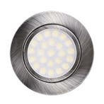 LED Kastverlichting inbouw spot RVS look 4W230V Exclusief, Verzenden, Nieuw, Overige materialen