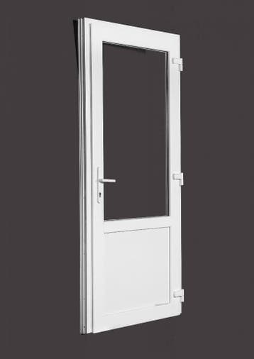 PVC Premium deuren 98x215 met 3-punt haaksluiting., Doe-het-zelf en Bouw, Deuren en Vliegenramen, 100 tot 120 cm, Kunststof, Nieuw