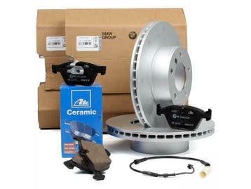 ORIGINELE remschijven van BMW + ATE CERAMIC-elektroden 1er E, Ophalen of Verzenden