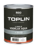 TOPLIN #2020 AQUA VOORLAK voor binnen en buiten + GRATIS MOT, Verzenden, Nieuw