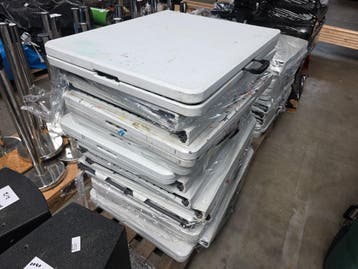 (36x) opvouwbare pvc tafels ., Nieuw in verpakking
