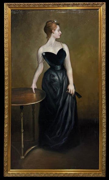 École Européene (XX), After John S. Sargent - Madame X - XXL