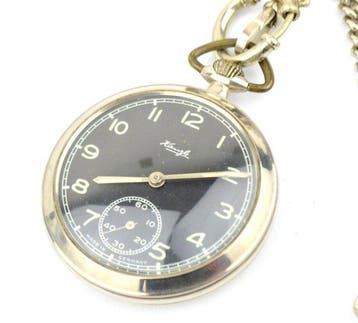 Kienzle - Black Dial, Germany mechanical pocket watch with